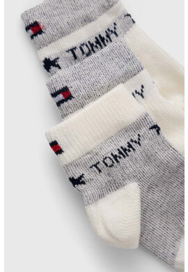 Tommy Hilfiger Бебешки чорапи (3 броя) в тъмносиньо - Pepit.bg