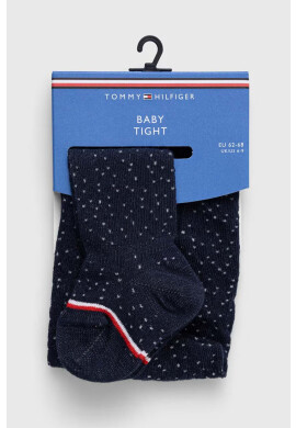 Tommy Hilfiger Бебешки чорапогащник в тъмносиньо - Pepit.bg