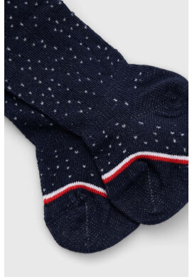 Tommy Hilfiger Бебешки чорапогащник в тъмносиньо - Pepit.bg