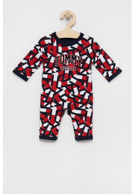 Tommy Hilfiger Бебешки гащеризон в тъмносиньо - Pepit.bg