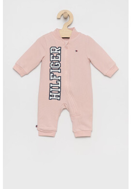 Tommy Hilfiger Бебешки гащеризон в бордо - Pepit.bg