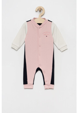Tommy Hilfiger Бебешки къс гащеризон - Pepit.bg