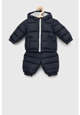 Tommy Hilfiger Бебешко яке и панталон в тъмносиньо - Pepit.bg