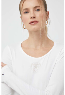 Tommy Hilfiger Блуза с дълги ръкави в бежово - Pepit.bg
