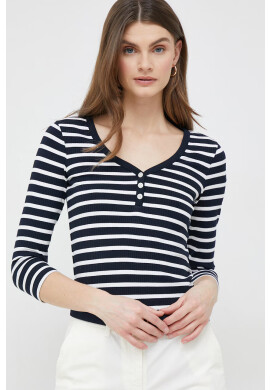 Tommy Hilfiger Блуза с дълги ръкави в тъмносиньо - Pepit.bg