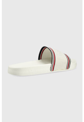 Tommy Hilfiger Чехли в бяло - Pepit.bg