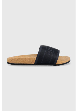 Tommy Hilfiger Чехли Tommy Webbing в тъмносиньо - Pepit.bg