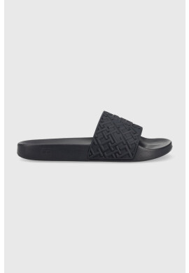 Tommy Hilfiger Чехли RUBBER TH MONOGRAM POOL SLIDE в тъмносиньо FM0FM04464 - Pepit.bg