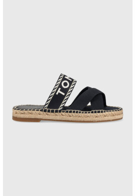 Tommy Hilfiger Чехли SEASONAL WEBBING SANDAL в тъмносиньо FW0FW07181 - Pepit.bg