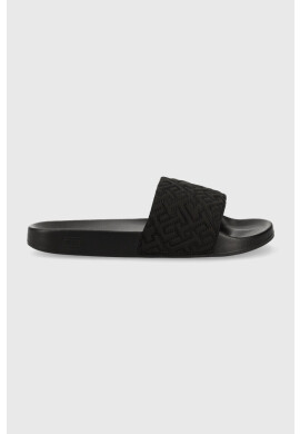 Tommy Hilfiger Чехли TH ELEVATED SLIDE в черно FW0FW07422 - Pepit.bg