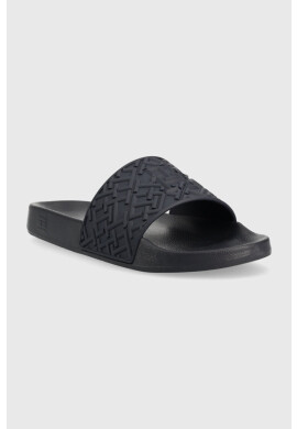 Tommy Hilfiger Чехли TH MONOGRAM POOL SLIDE в тъмносиньо FW0FW06987 - Pepit.bg