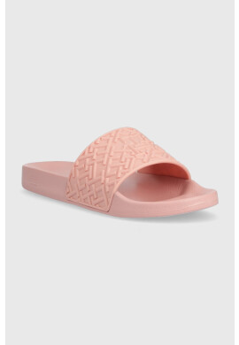 Tommy Hilfiger Чехли TH MONOGRAM POOL SLIDE в розово FW0FW06987 - Pepit.bg