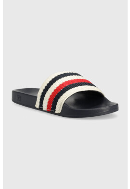 Tommy Hilfiger Чехли TOMMY ESSENTIAL POOL SLIDE в тъмносиньо FW0FW07151 - Pepit.bg
