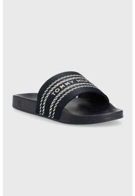 Tommy Hilfiger Чехли TOMMY WEBBING SLIDE в тъмносиньо FW0FW07153 - Pepit.bg