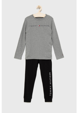 Tommy Hilfiger Детска памучна пижама - Pepit.bg