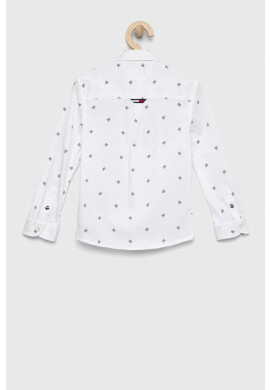 Tommy Hilfiger Детска памучна риза - Pepit.bg