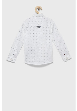 Tommy Hilfiger Детска памучна риза - Pepit.bg