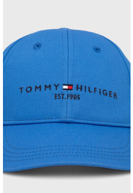 Tommy Hilfiger Детска памучна шапка в бяло от памук - Pepit.bg