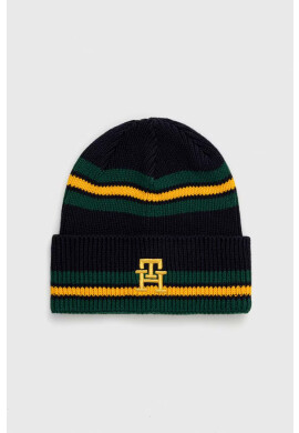 Tommy Hilfiger Детска памучна шапка в зелено от памук - Pepit.bg