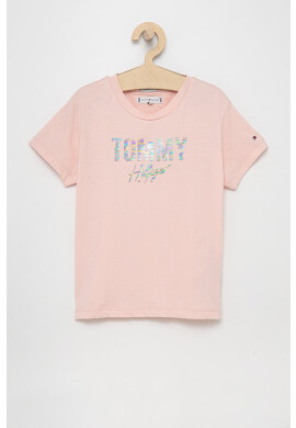 Tommy Hilfiger Детска памучна тениска - Pepit.bg