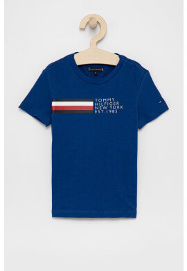 Tommy Hilfiger Детска памучна тениска - Pepit.bg