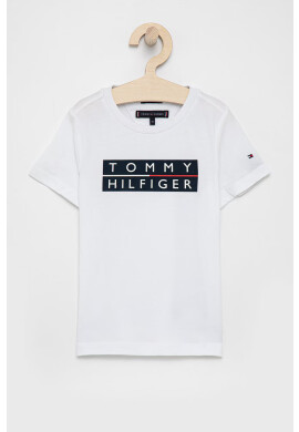 Tommy Hilfiger Детска памучна тениска - Pepit.bg