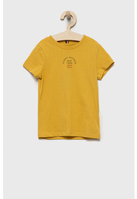 Tommy Hilfiger Детска памучна тениска - Pepit.bg