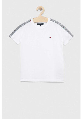 Tommy Hilfiger Детска памучна тениска - Pepit.bg