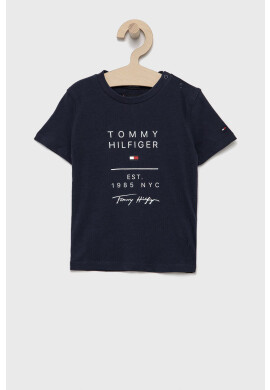 Tommy Hilfiger Детска памучна тениска - Pepit.bg