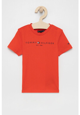 Tommy Hilfiger Детска памучна тениска - Pepit.bg