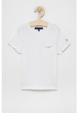 Tommy Hilfiger Детска памучна тениска - Pepit.bg