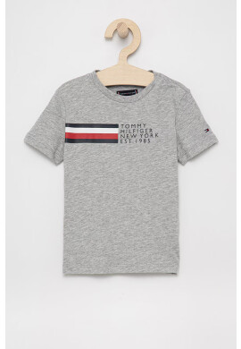 Tommy Hilfiger Детска памучна тениска - Pepit.bg