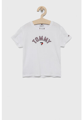 Tommy Hilfiger Детска памучна тениска - Pepit.bg