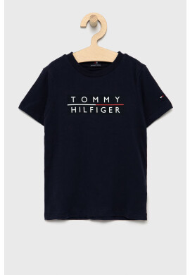 Tommy Hilfiger Детска памучна тениска - Pepit.bg