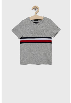 Tommy Hilfiger Детска памучна тениска - Pepit.bg