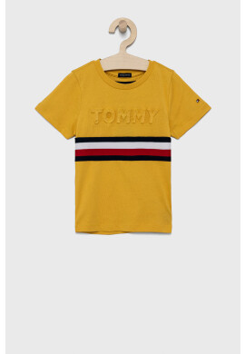 Tommy Hilfiger Детска памучна тениска - Pepit.bg