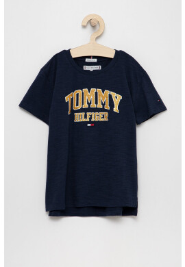 Tommy Hilfiger Детска памучна тениска - Pepit.bg