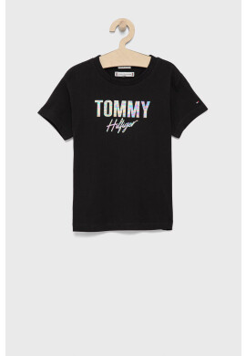 Tommy Hilfiger Детска памучна тениска - Pepit.bg