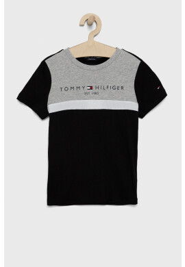 Tommy Hilfiger Детска памучна тениска - Pepit.bg