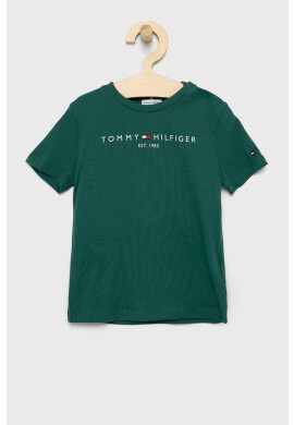 Tommy Hilfiger Детска памучна тениска - Pepit.bg