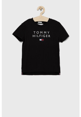 Tommy Hilfiger Детска памучна тениска - Pepit.bg