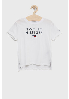 Tommy Hilfiger Детска памучна тениска - Pepit.bg