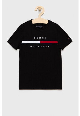Tommy Hilfiger Детска памучна тениска - Pepit.bg