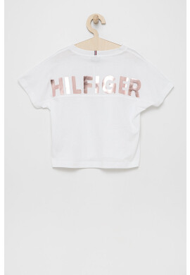 Tommy Hilfiger Детска памучна тениска - Pepit.bg