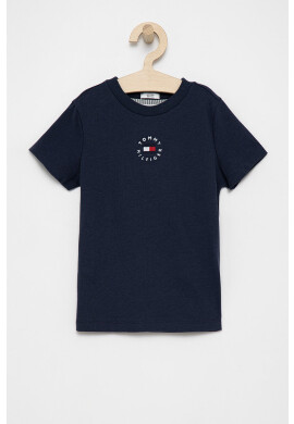 Tommy Hilfiger Детска памучна тениска - Pepit.bg