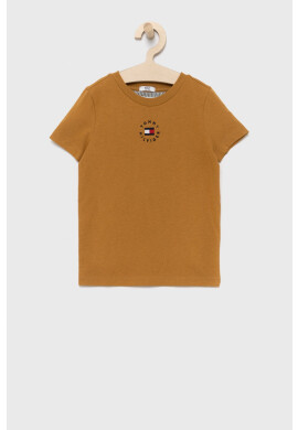 Tommy Hilfiger Детска памучна тениска - Pepit.bg
