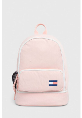 Tommy Hilfiger Детска раница в розово малък размер с апликация - Pepit.bg