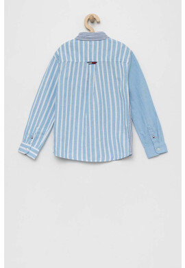 Tommy Hilfiger Детска риза в синьо - Pepit.bg