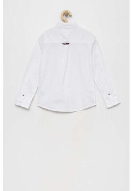 Tommy Hilfiger Детска риза в бяло - Pepit.bg