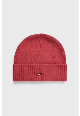 Tommy Hilfiger Детска шапка в розово с фина плетка - Pepit.bg